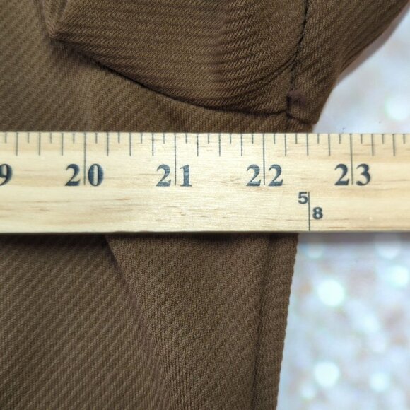 Days Sportwear Vintage Brown Point Collar Button Up, Women's Medium - Picture 8 of 9